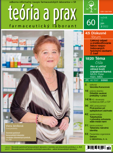 Teória a prax - Farmaceutický laborant