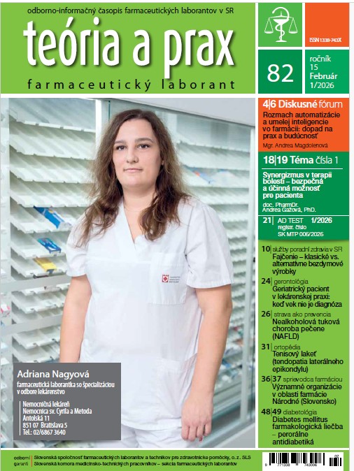 Teória a prax - farmaceutický laborant