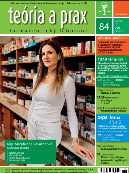 Teória a prax - farmaceutický laborant