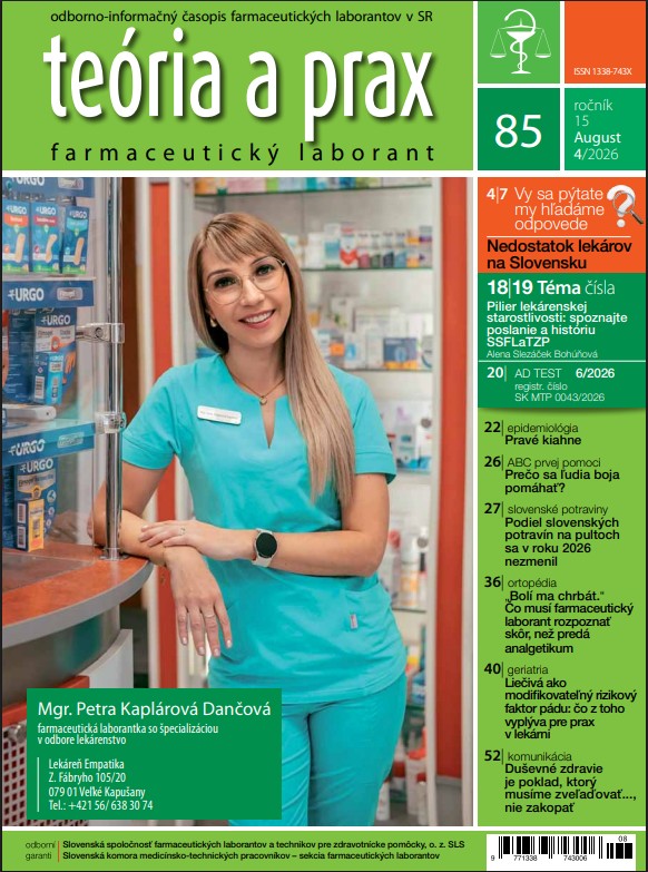 Teória a prax - farmaceutický laborant