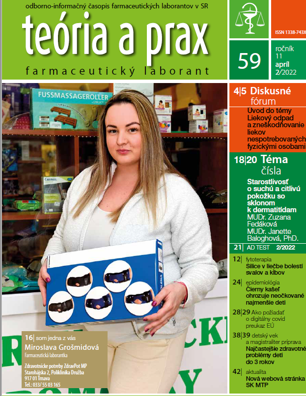 Teória a prax - farmaceutický laborant 59/2022