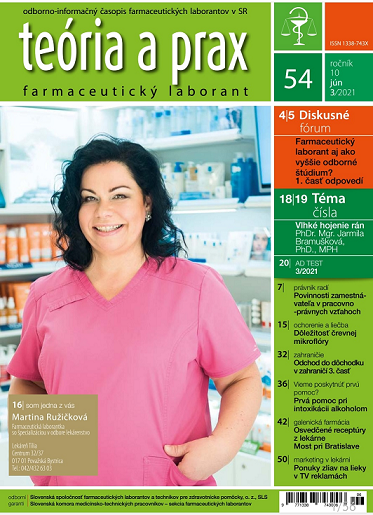 Teória a prax farmaceutický laborant 54/2021 Teória a prax farmaceutický laborant 54/2021