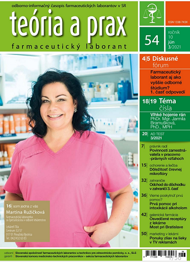 Teória a prax farmaceutický laborant 54/2021